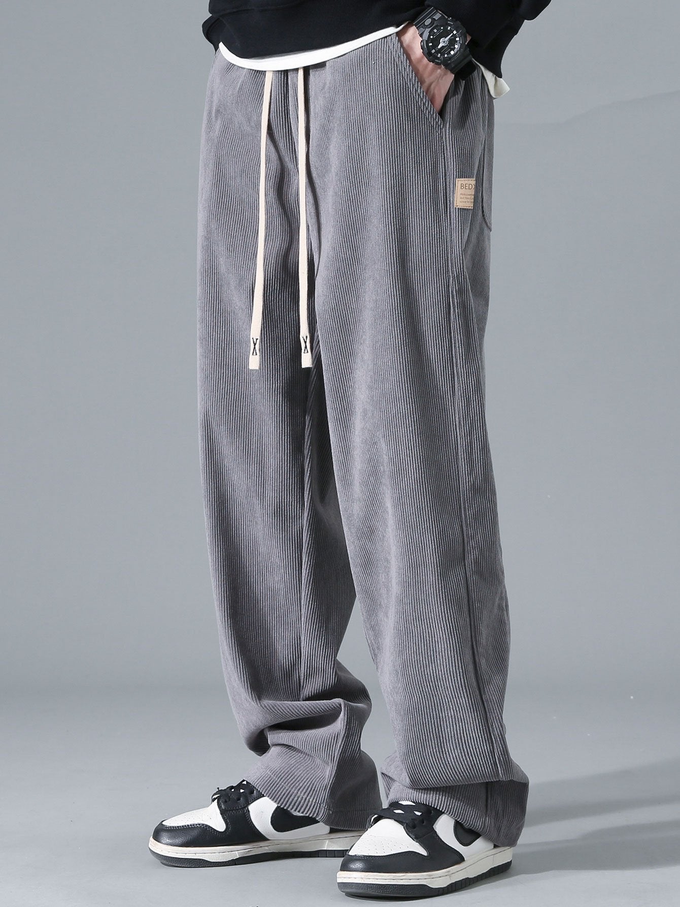 Agustín® | Straight Leg Corduroy Pants