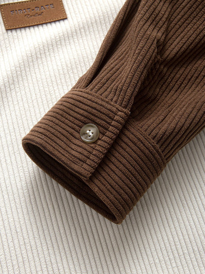 Antonius® | Two Tone Corduroy Shirt