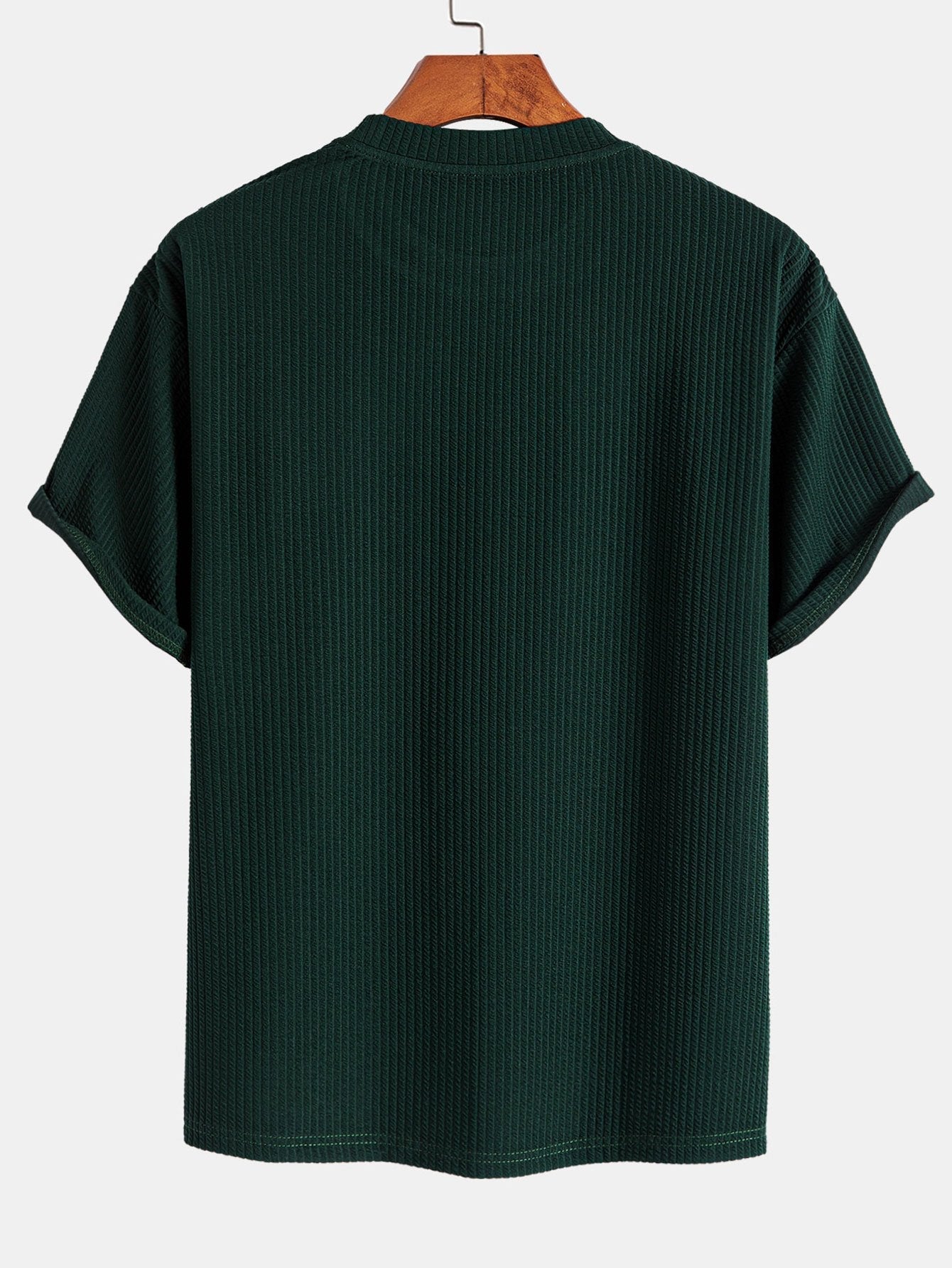 Ezequiel® | Relax Fit Ribbed T-Shirt & Drawstring Ribbed Shorts