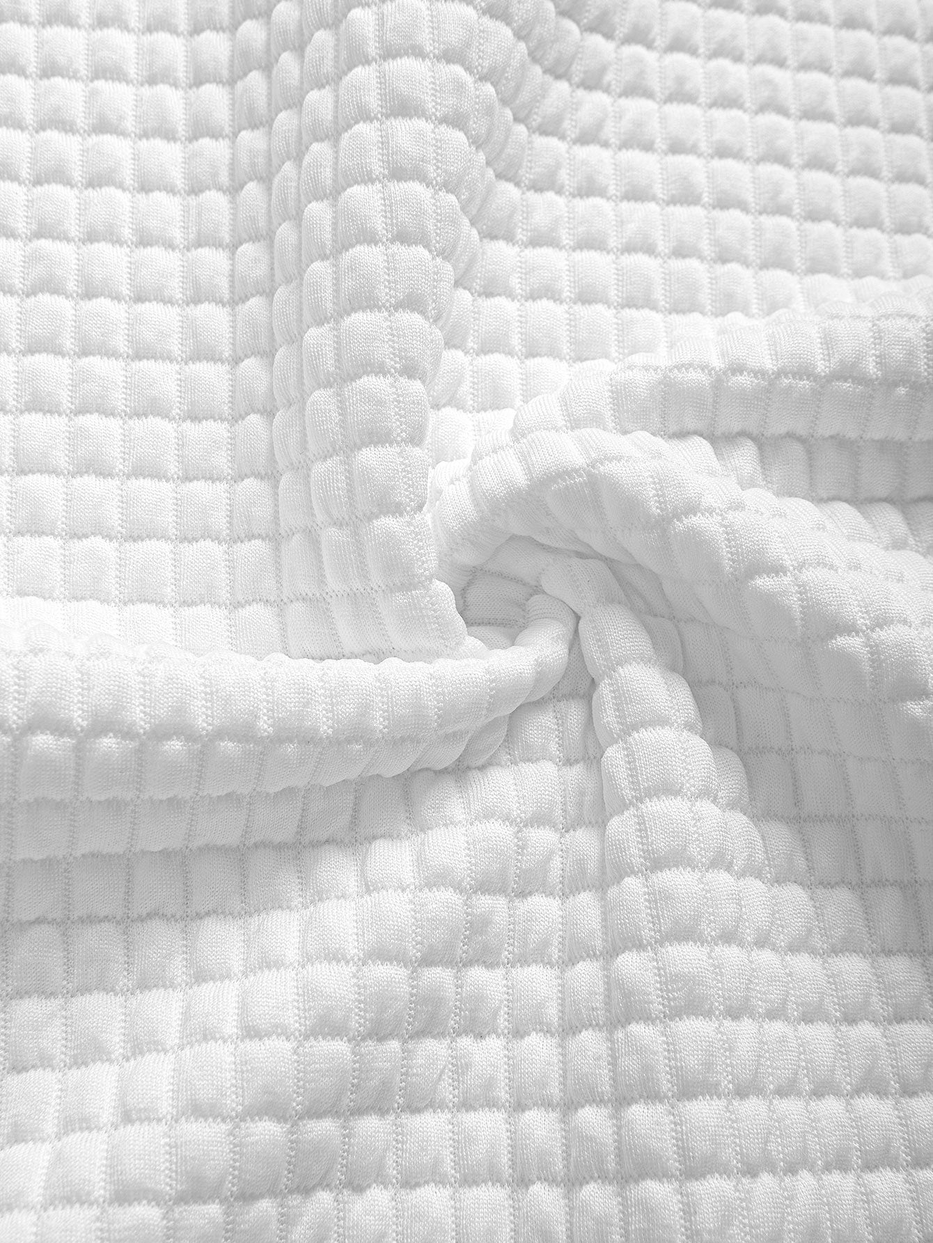 Drew® | Sleeveless Waffle Hooded Vest