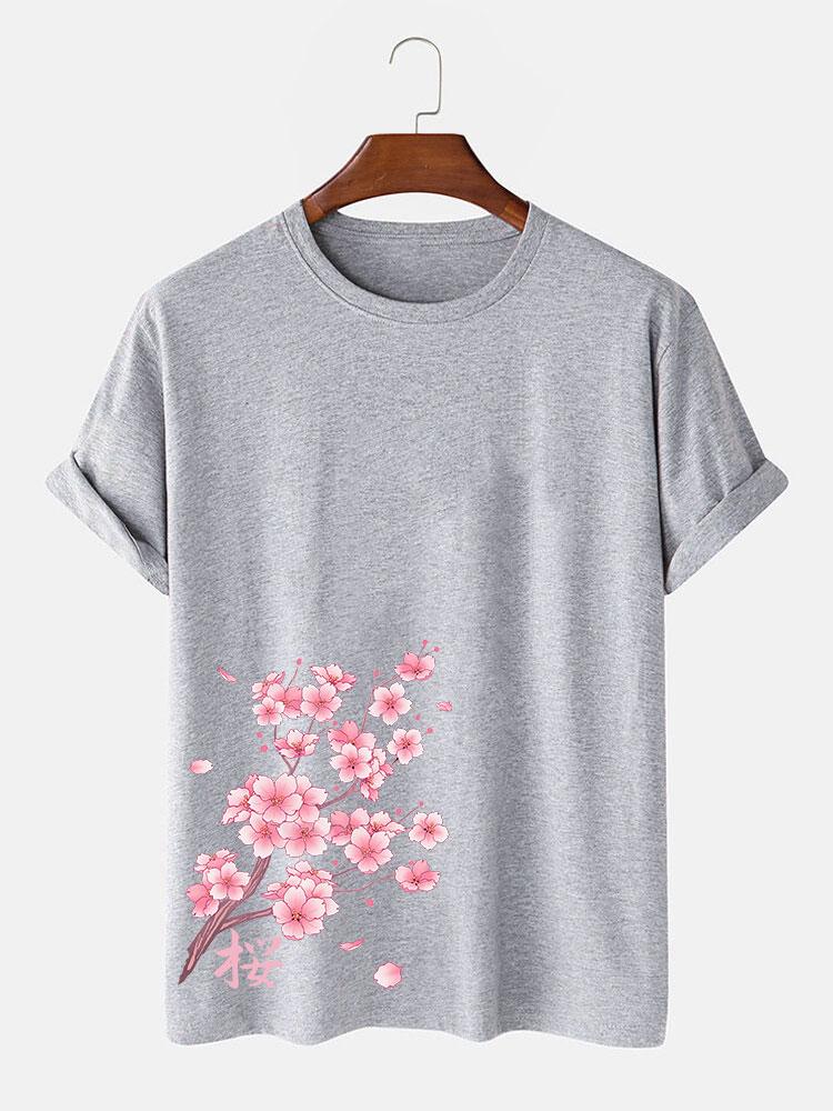 Jordan® | Cherry Blossoms Print T-Shirt