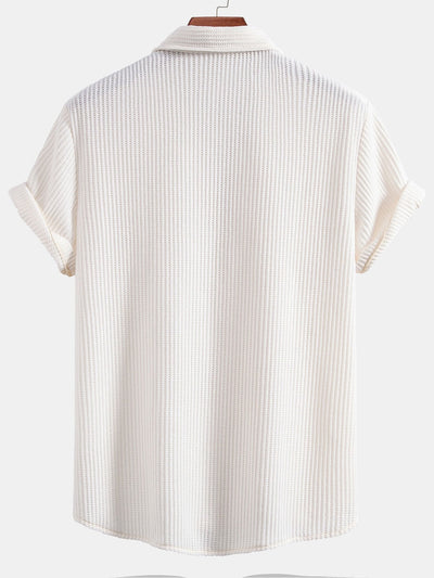 Sergio® | Waffle Button Up Shirt