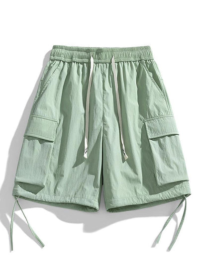 Baelem® | Drawstring Hem Cargo Shorts