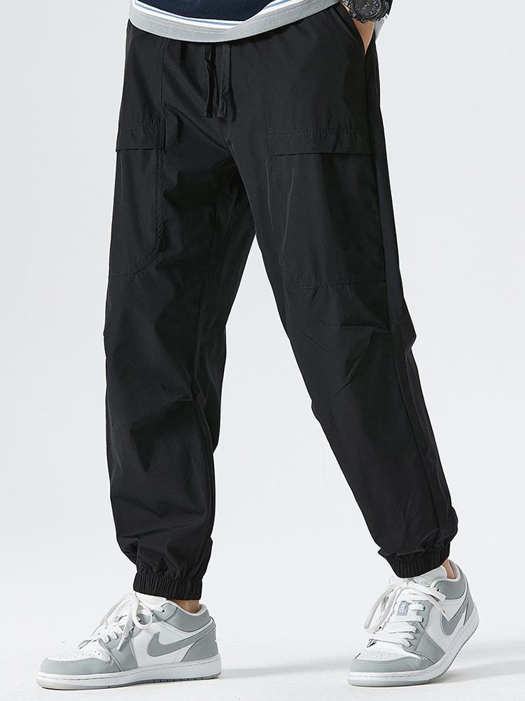 Juan® | Elastic Waist Parachute Cargo Pants