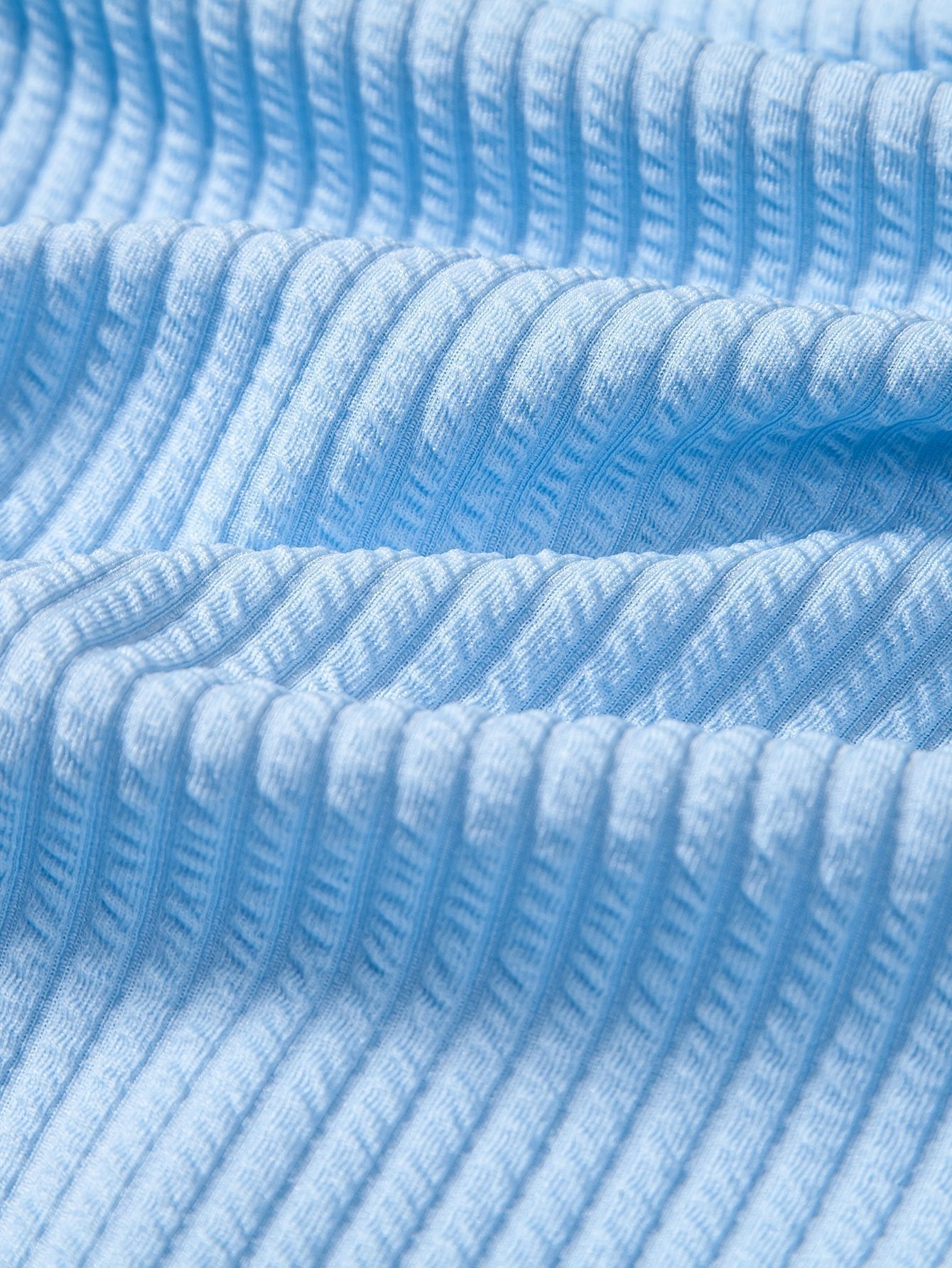 Juan® | Muscle Fit Ribbed Deep Cuban Shirt & Drawstring Ribbed Shorts