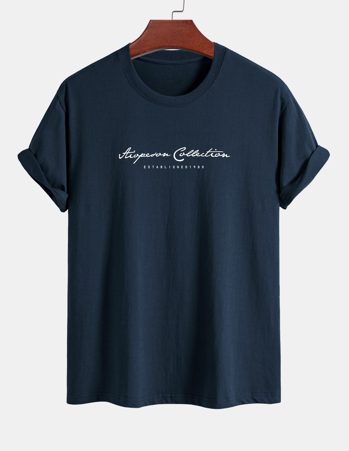 Aristides® | Slogan Print Cotton T-Shirt