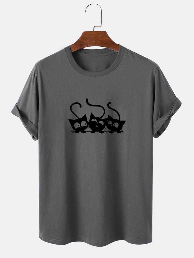 Jake® | Three Kittens Print T-Shirt