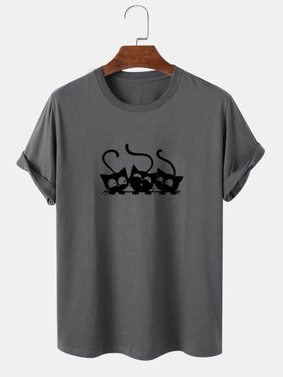 Jake® | Three Kittens Print T-Shirt