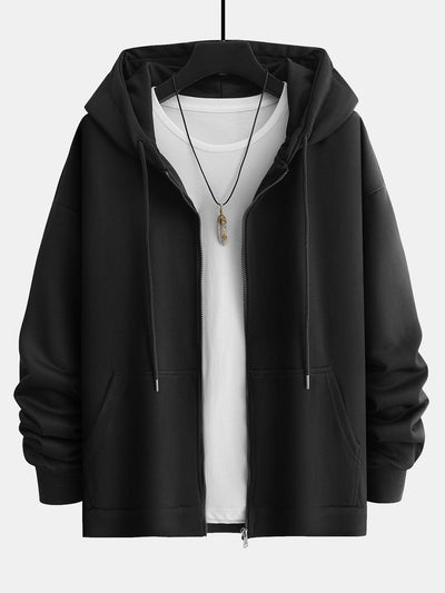 Romeo | Basic Relax Fit Zip Hoodie