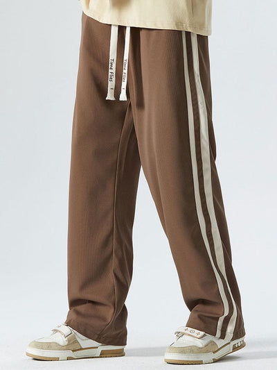 Vincent® | Vintage Side Stripe Loose Fit Straight Leg Pants