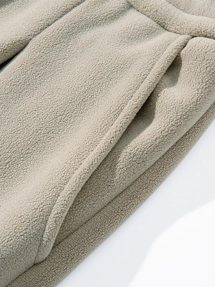 Isaías® | Polar Fleece Loose Fit Straight Leg Pants
