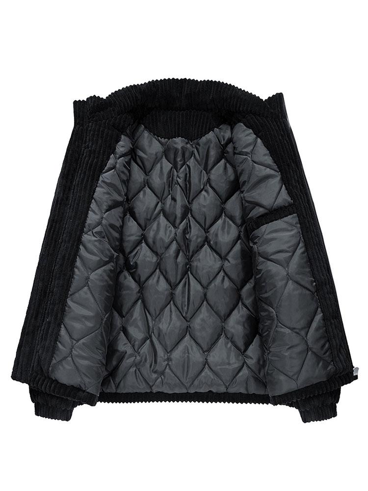 Carlos | Quilted Lined Corduroy Coat