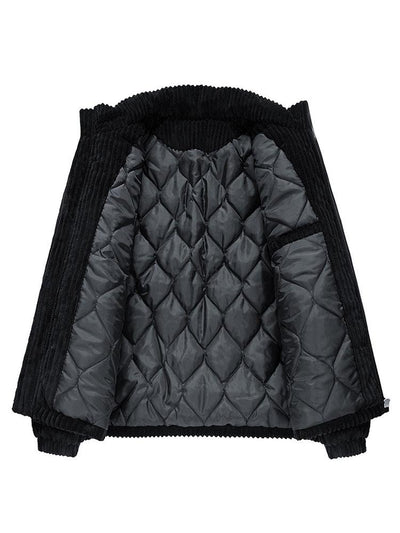 Carlos | Quilted Lined Corduroy Coat