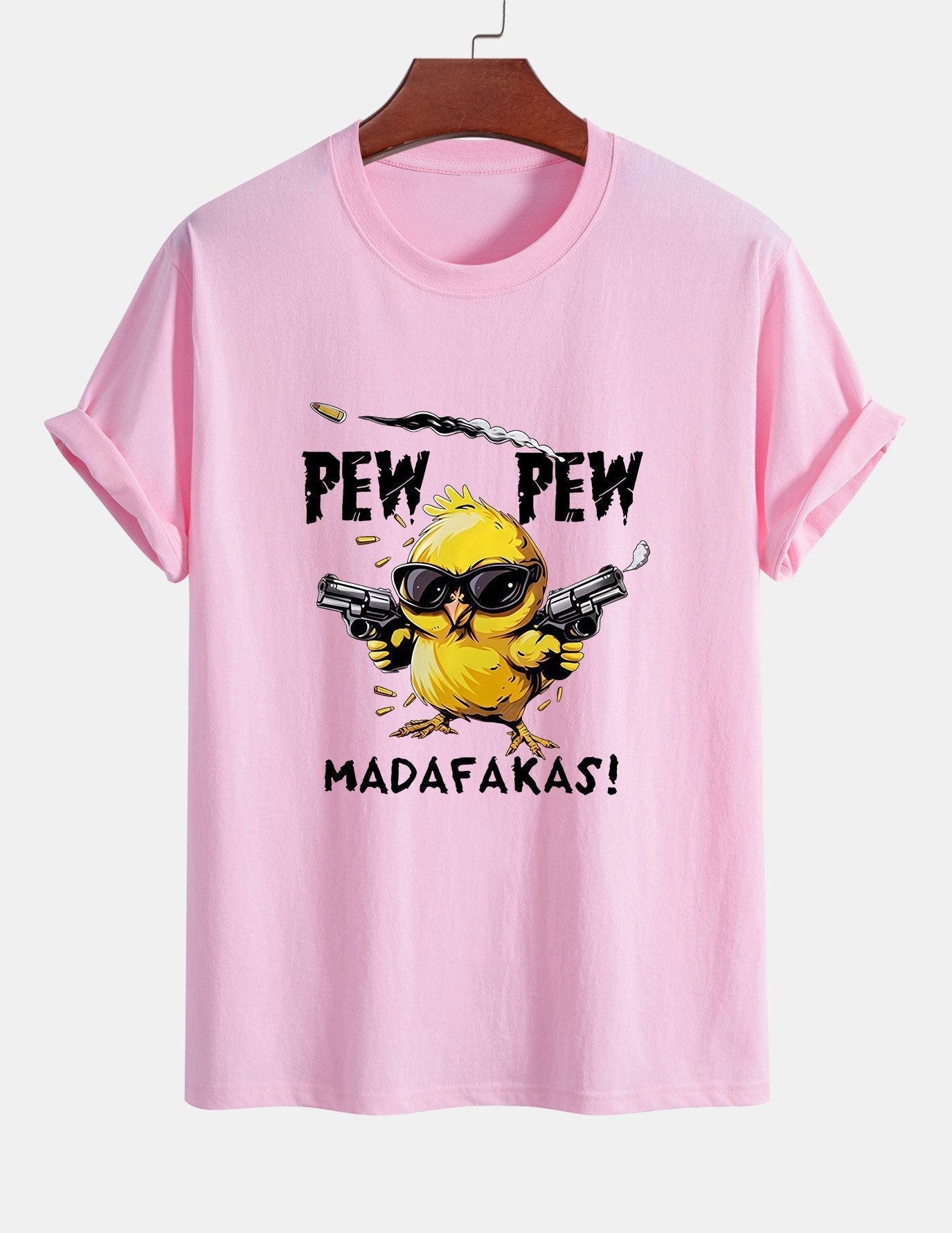 Servando® | Chicken Print Drop Shoulder Oversize T-Shirt