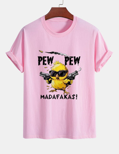 Servando® | Chicken Print Drop Shoulder Oversize T-Shirt