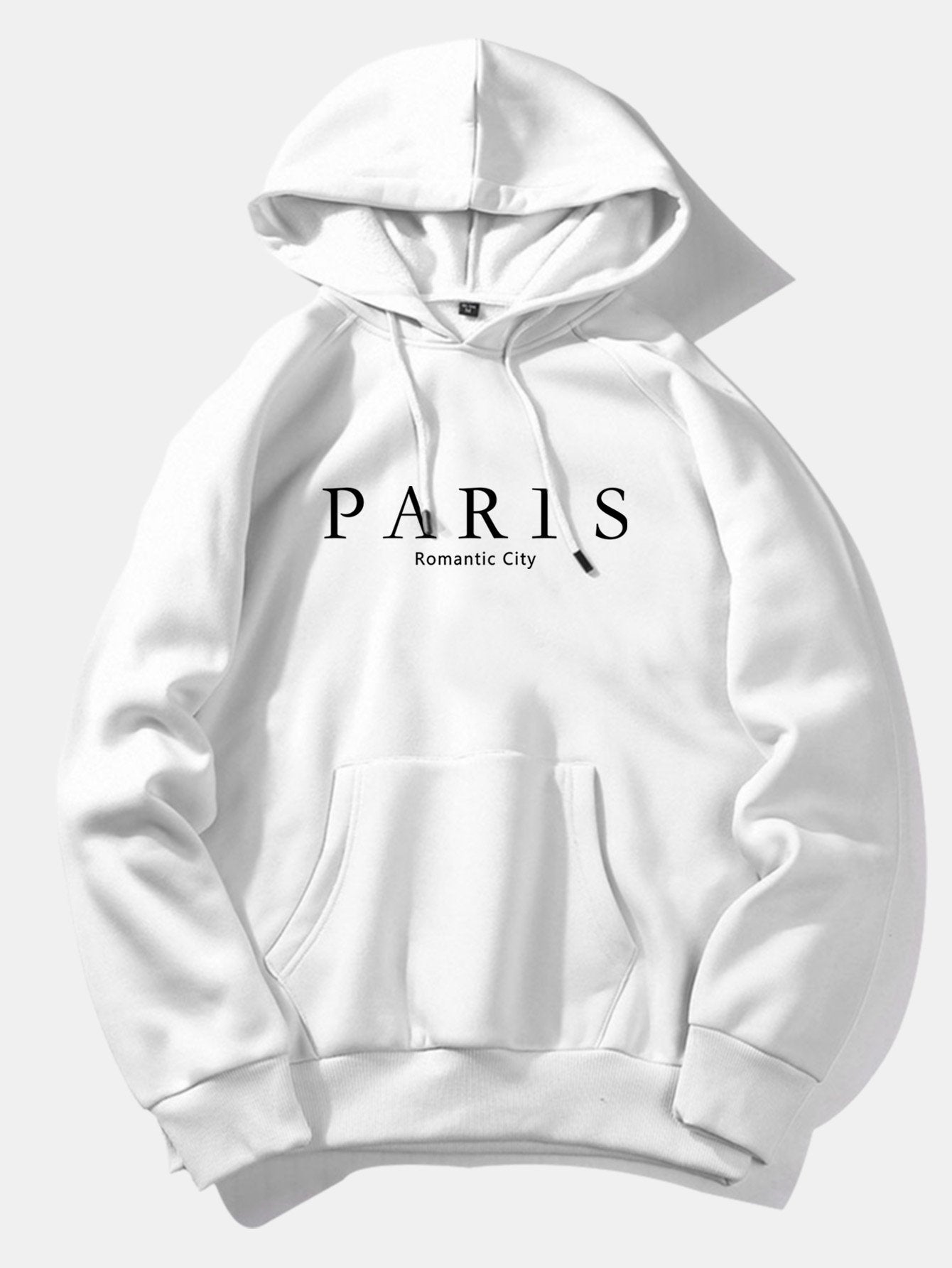 Dennis | Paris Slogan Print Hoodie