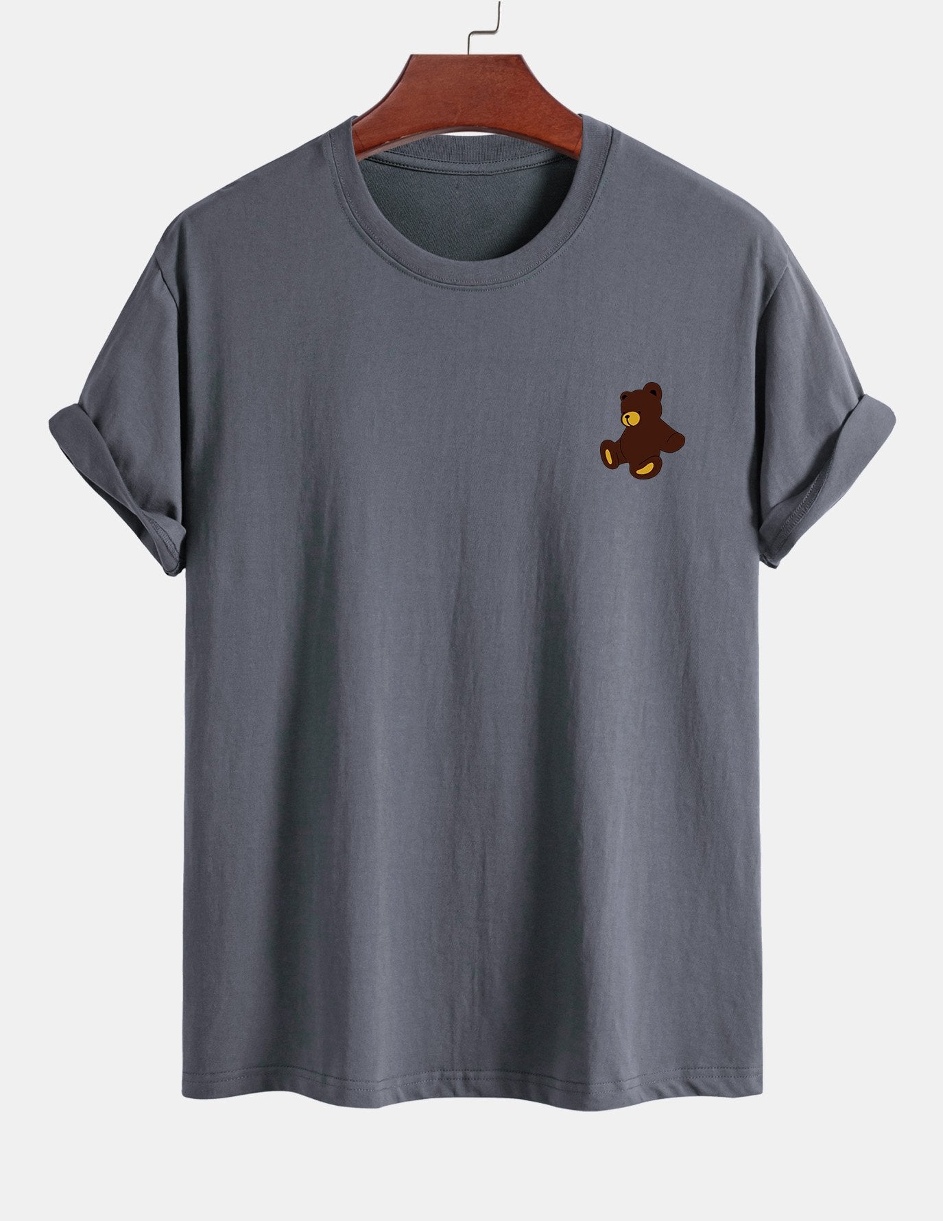 Yoab® | Teddy Bear Print Cotton T-Shirt