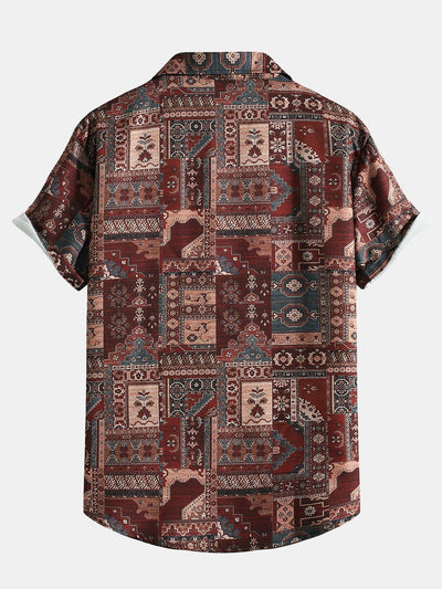 Atman® | Tribal Print Button Up Shirt