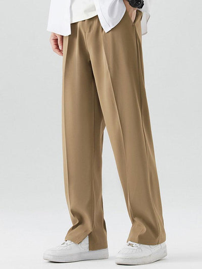 Baladeva® | Slit Hem Pleated Trousers