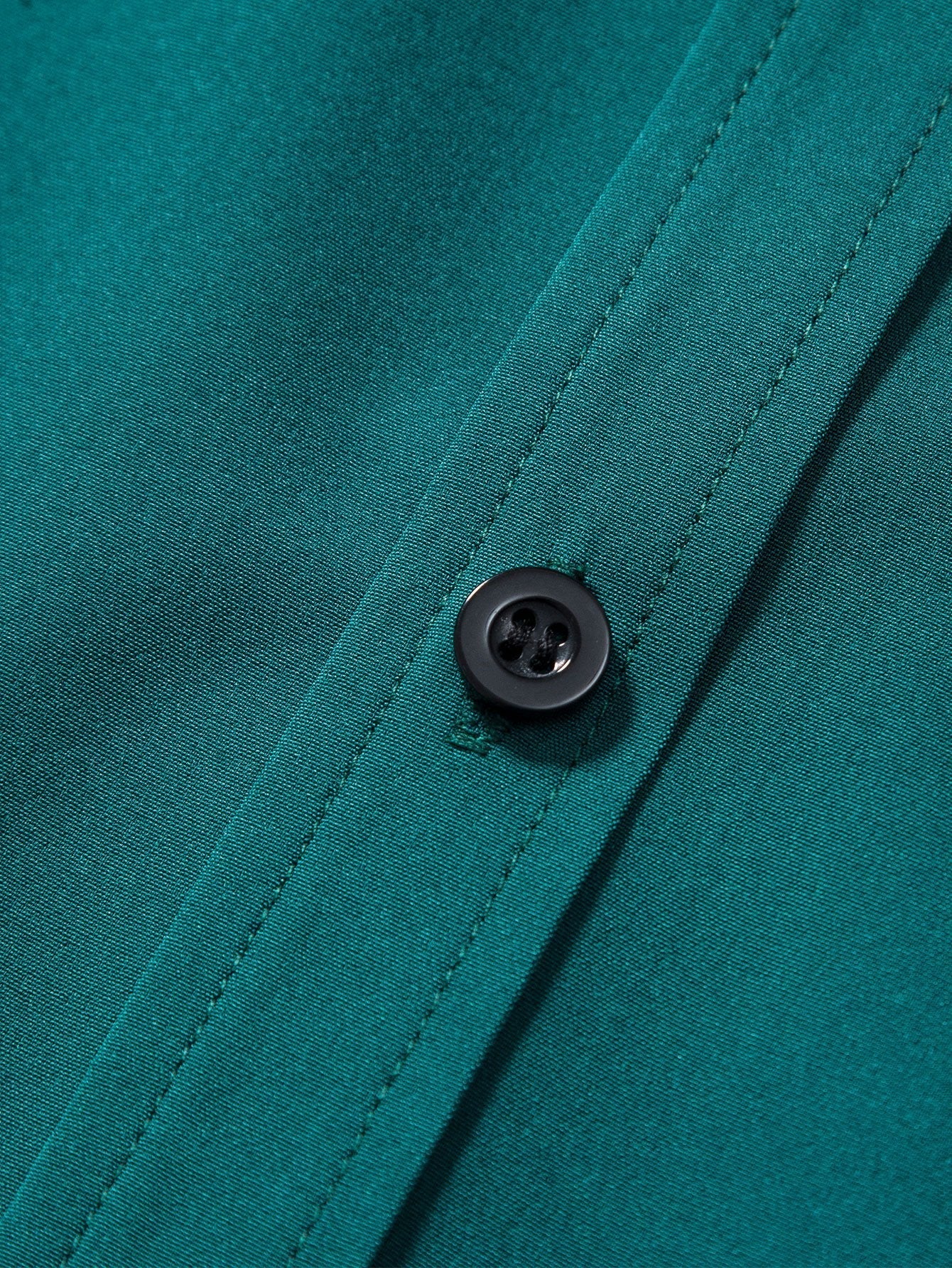 Arvid® | Muscle Fit Stripe Threaded Cuff Stand Collar Shirt