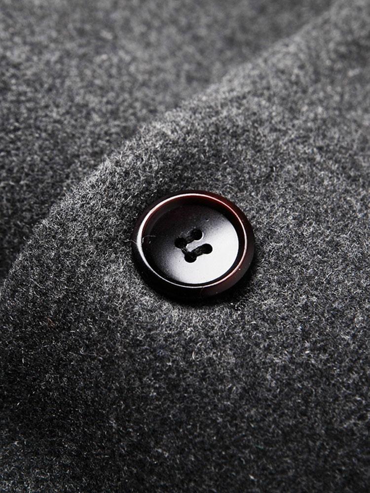 Thane | Lapel Woolen Overcoat