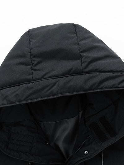 Lennox | Long Line Hooded Puffer Coat