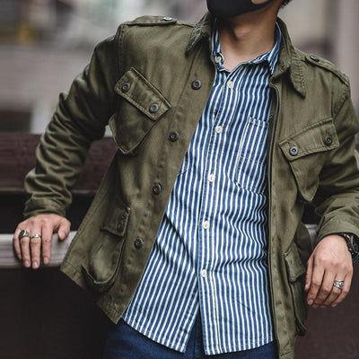 Men's Vinelti Pocket Biker Cargo Jacket