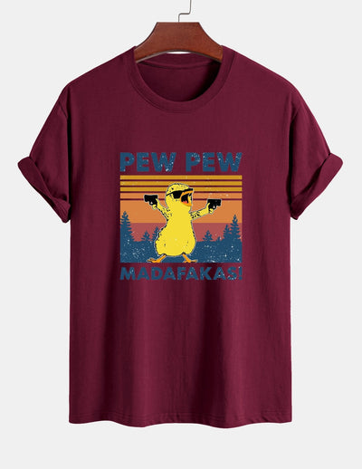 Telémaco® | Duck Print Cotton T-Shirt