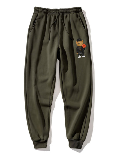 Bancroft® | Basketball Bear Print Jogger Pants