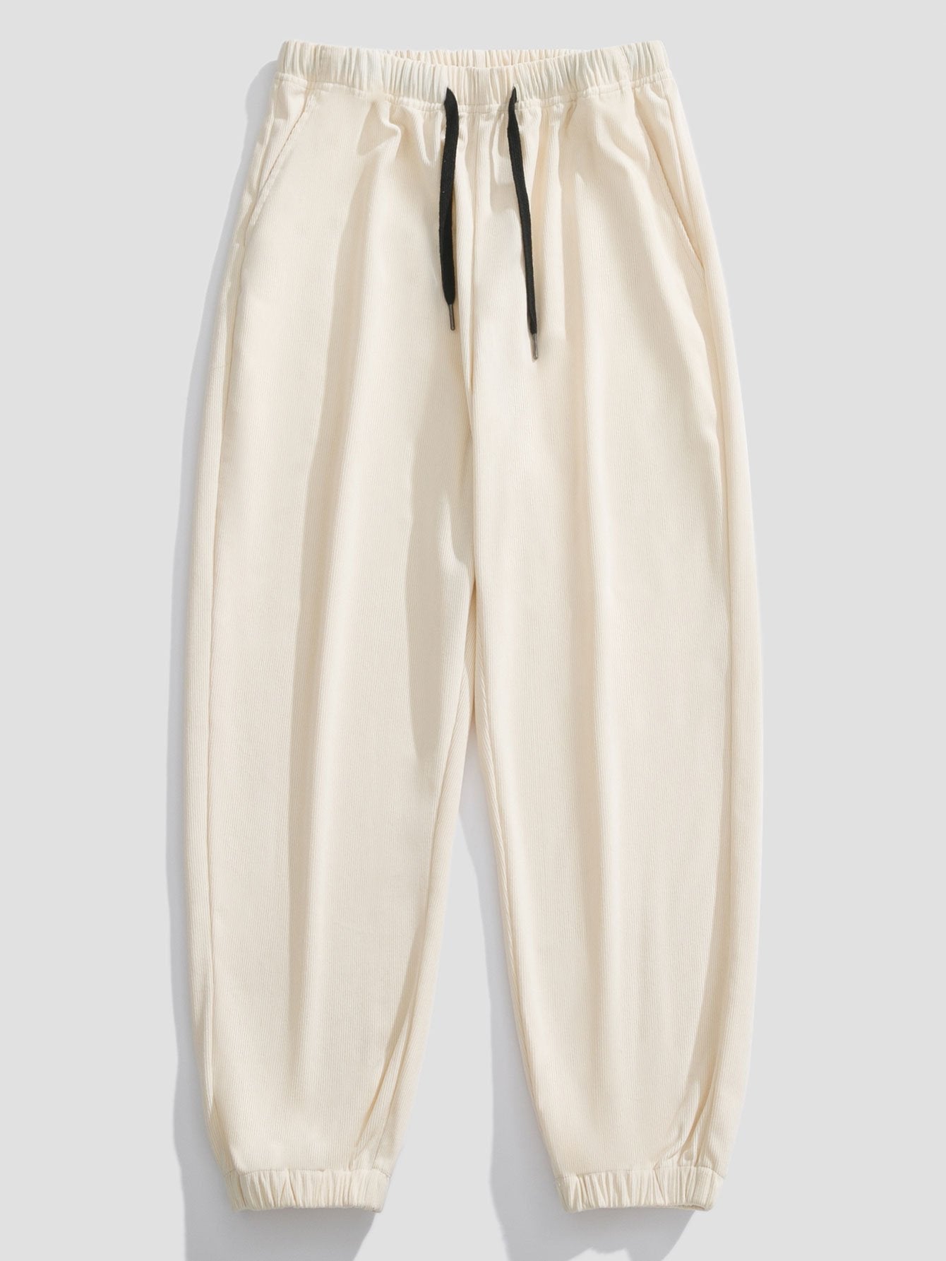 Aubry® | Corduroy Drawstring Jogging Pants