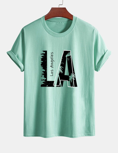 Arturo® | Los Angeles Print Cotton T-Shirt