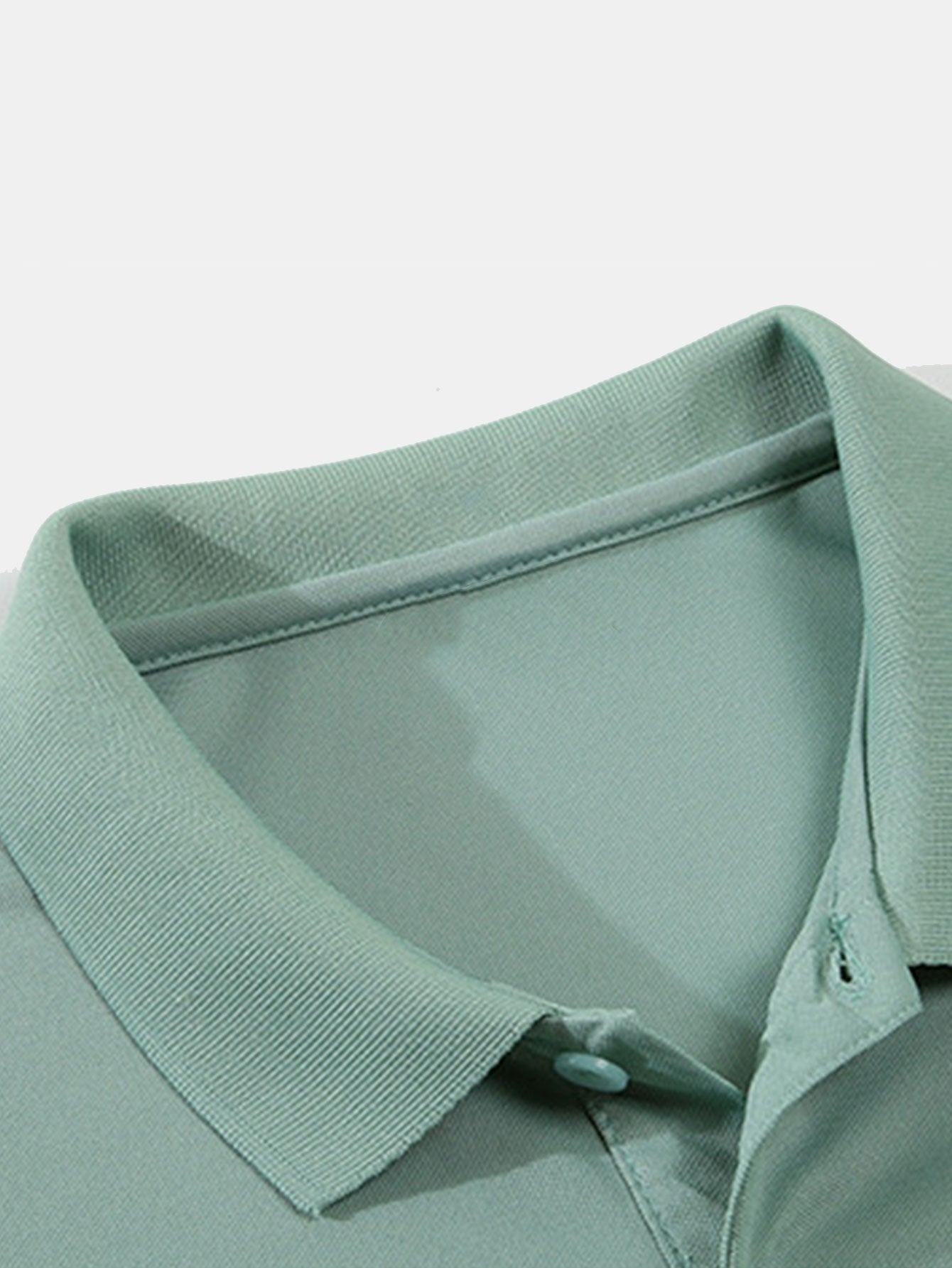 Doroteo® | Solid Mesh Polo Shirt