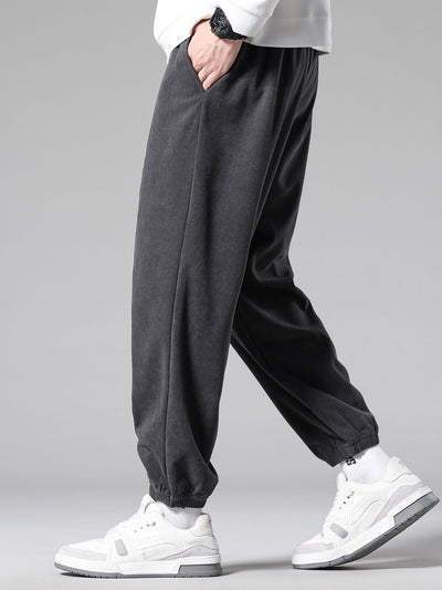 Emeterio® | Corduroy Drawstring Jogging Pants