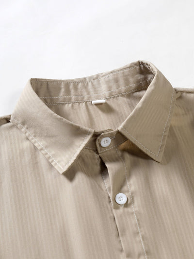 Andris® | Striped Button Up Shirt
