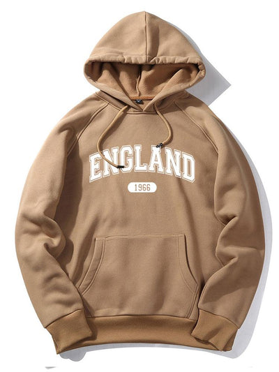 Ulric | England Letter Print Hoodie