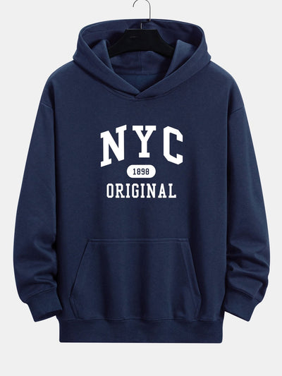 Virgil | NYC Original Print Relax Fit Hoodie