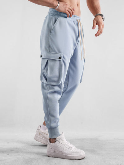 Ángel® | Drawstring Cargo Jogger Pants