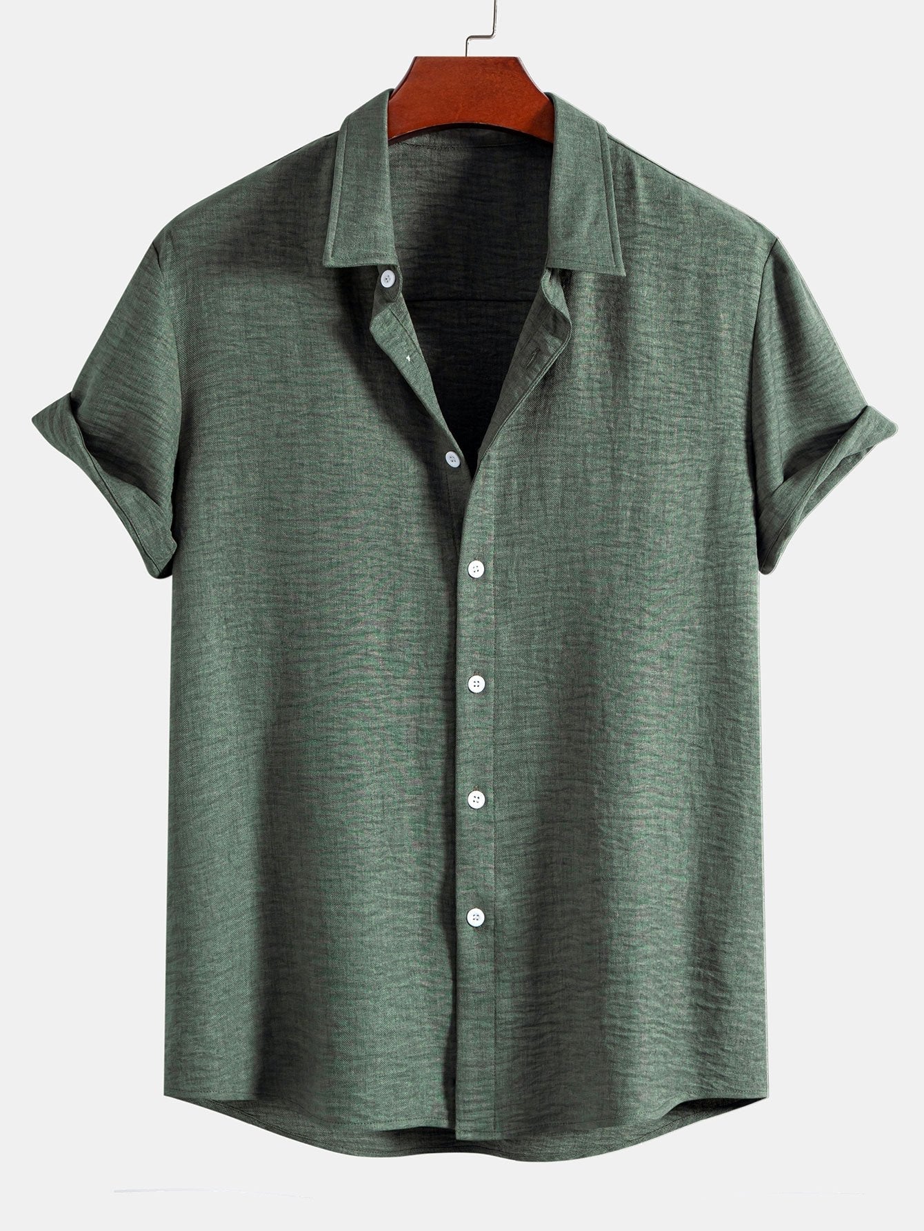 Andrei® | Textured Button Up Shirt