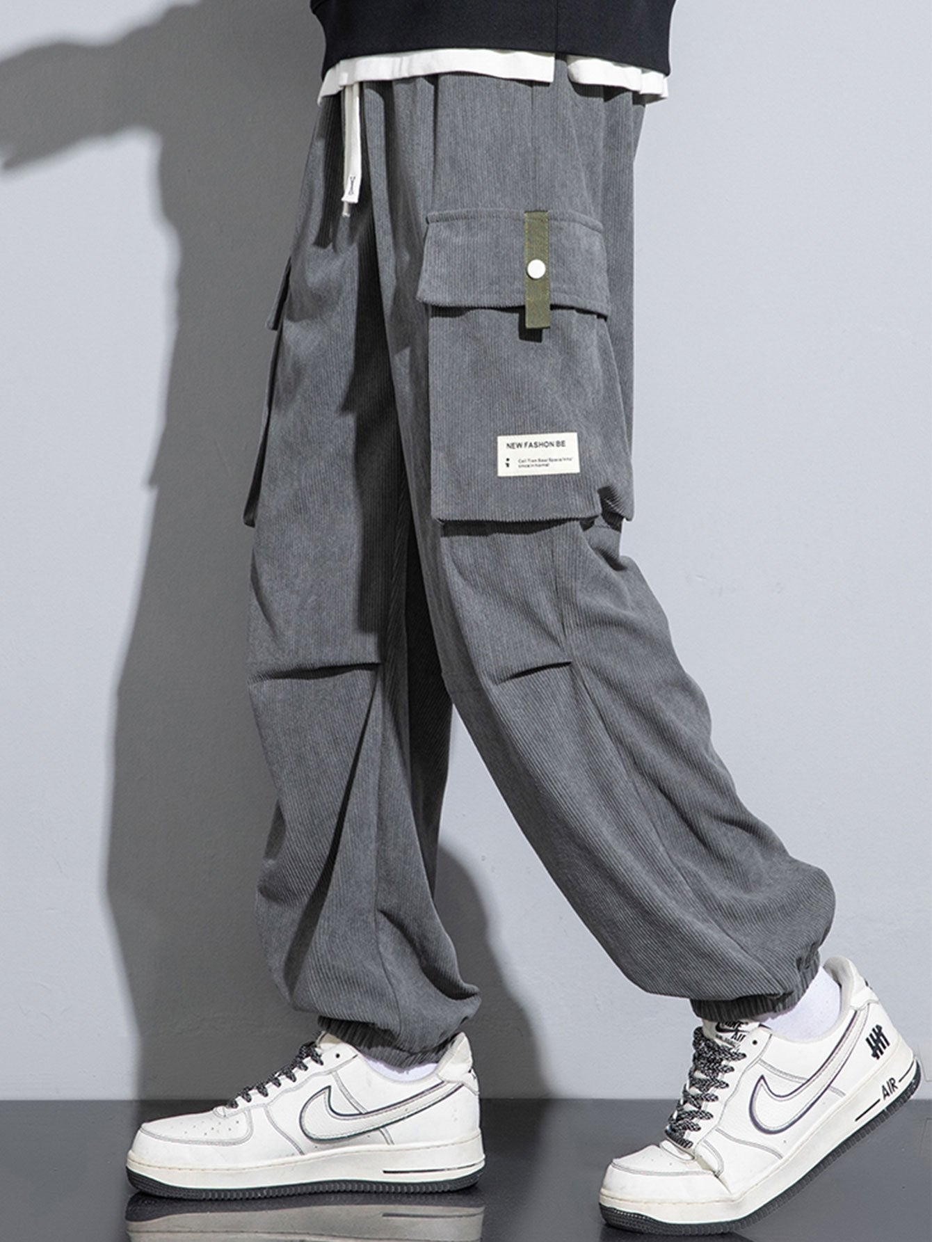 Amós® | Corduroy Cargo Jogging Pants