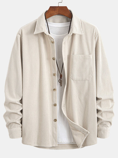Agustín® | Corduroy Button Up Shirt