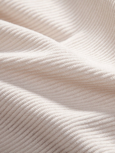 Amyas® | Long Sleeve Polo Neck Corduroy Shirt