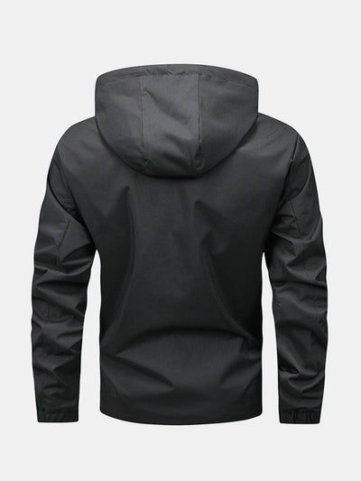 Andr��s | Zipper Hooded Jacket