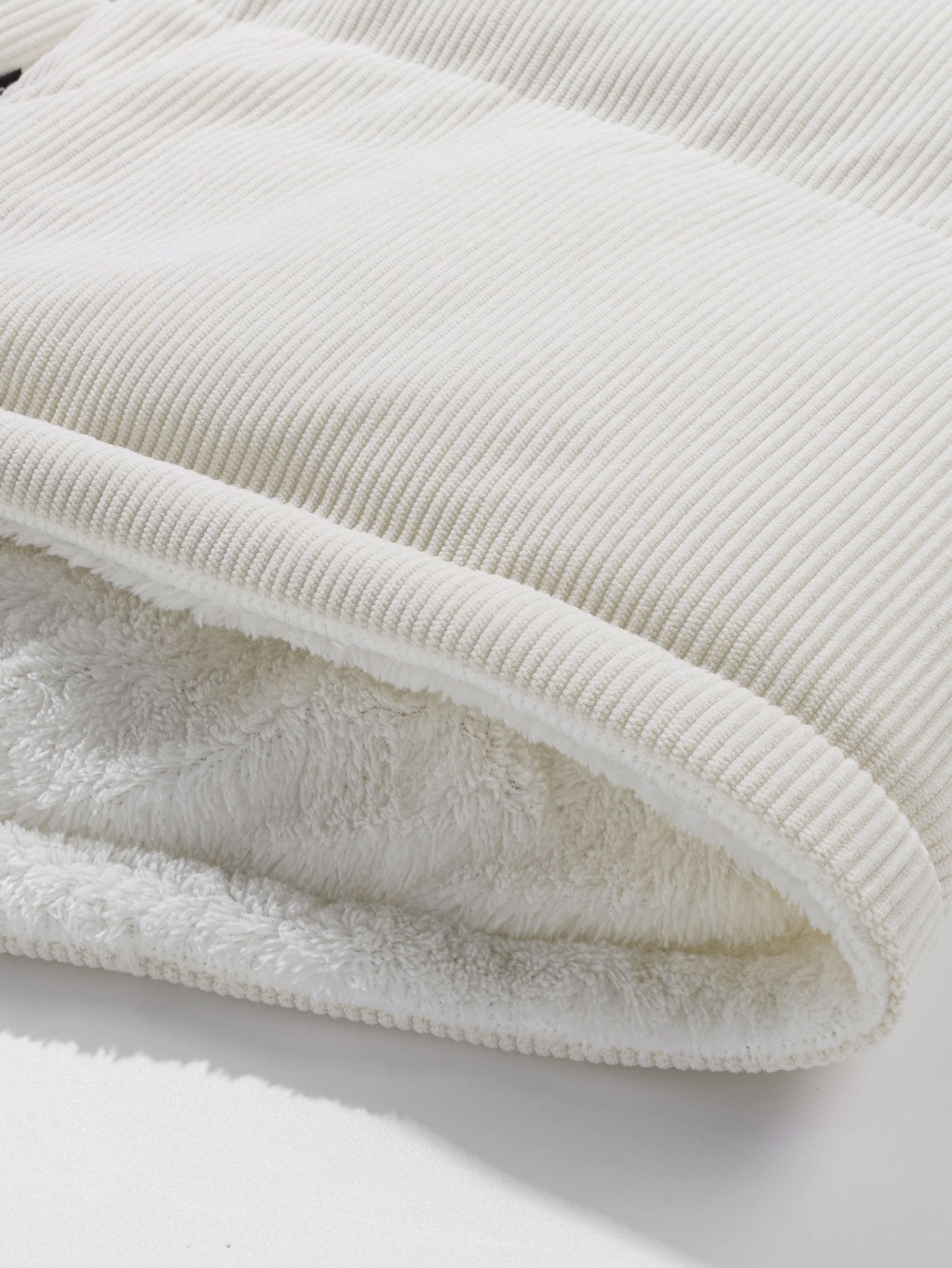 Guillermo | Reversible Teddy Fleece Corduroy Coat