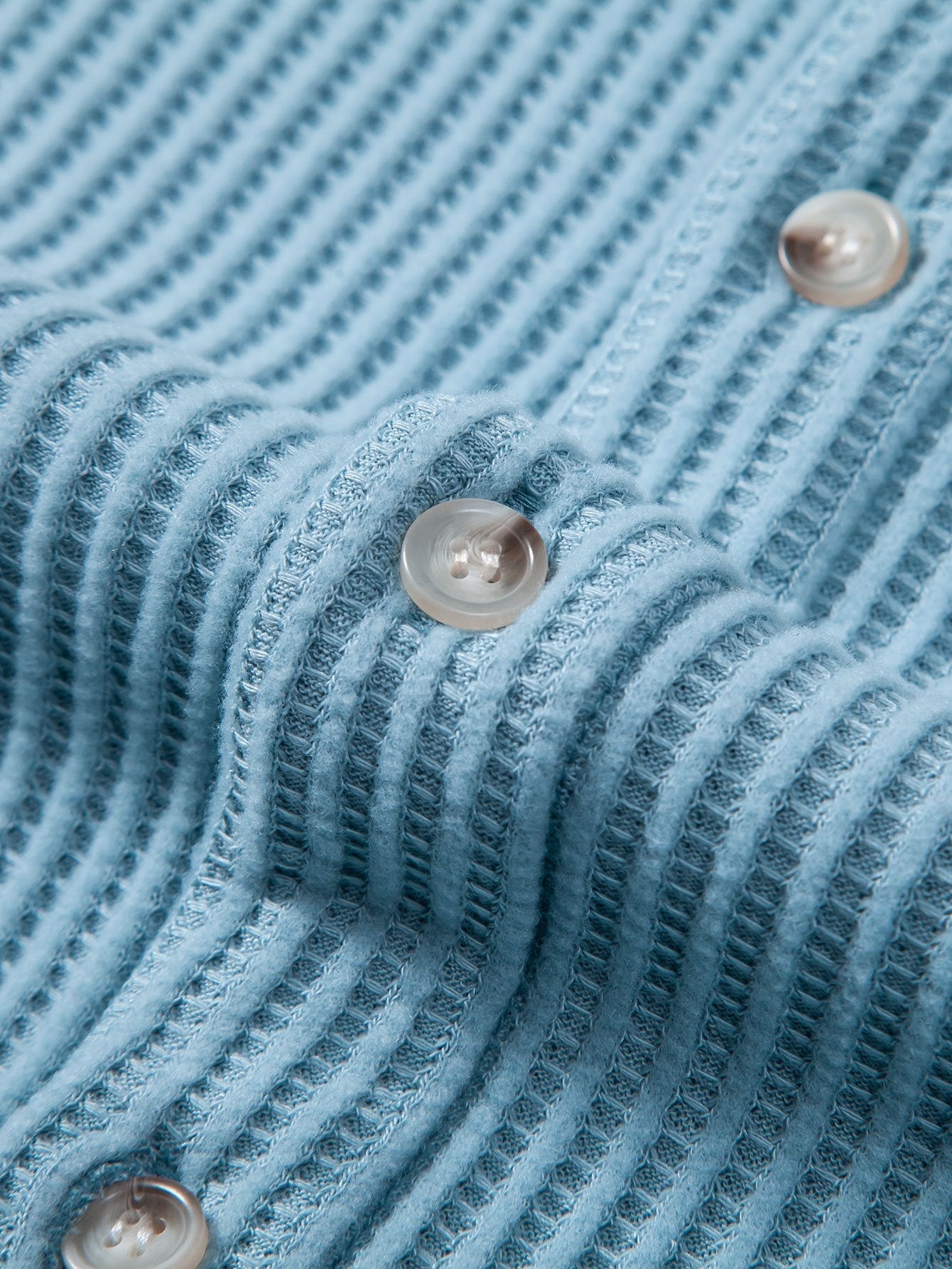 Leonardo® | Waffle Button Up Shirt