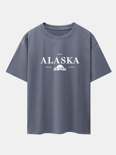 Thiago® | Slogan Print Drop Shoulder Oversize T-Shirt