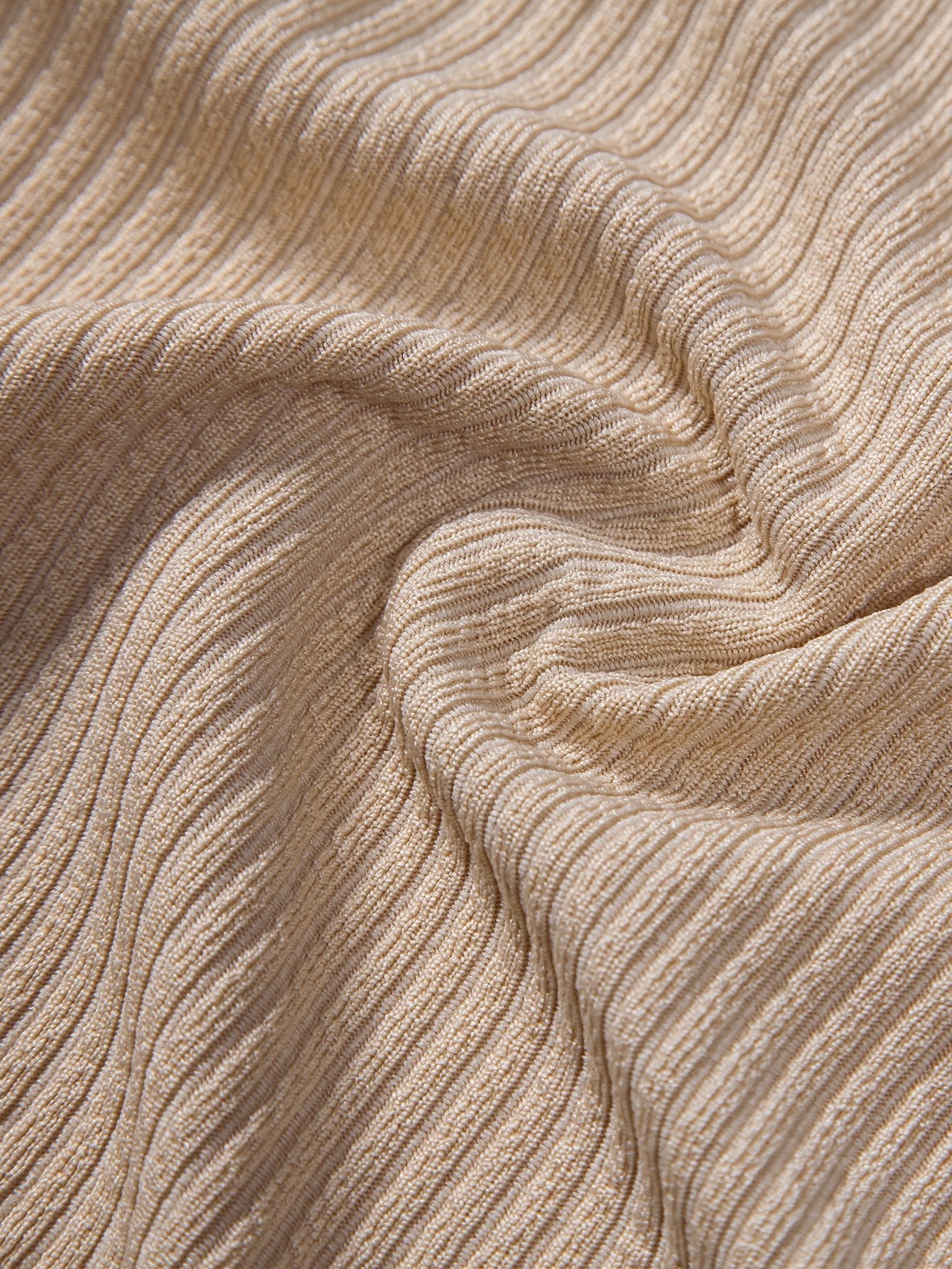 Jorell® | Muscle Fit Ribbed Mandar Collar Shirt