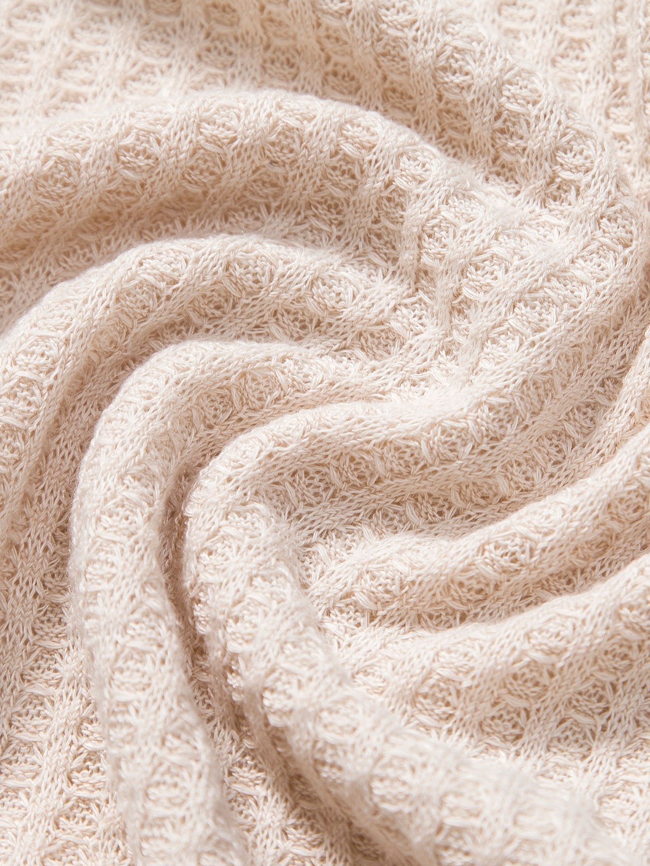 Richard | Knitted Waffle Polo Shirt