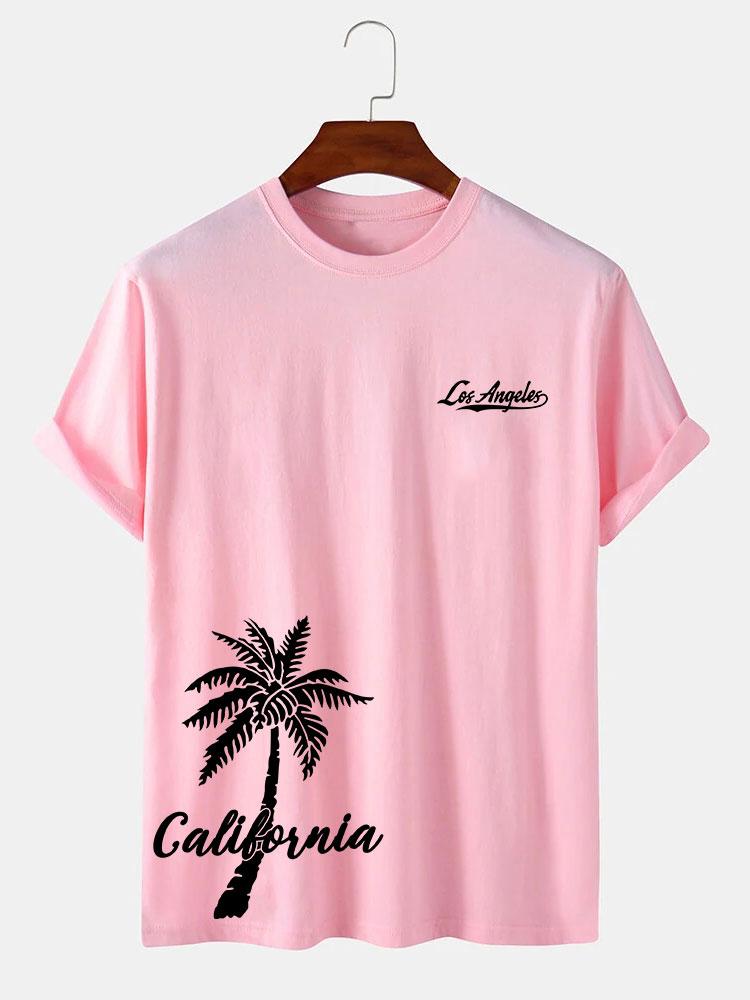 Heath® | California Palm Tree Print T-Shirt