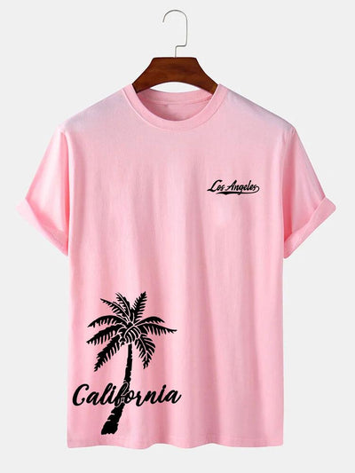 Heath® | California Palm Tree Print T-Shirt