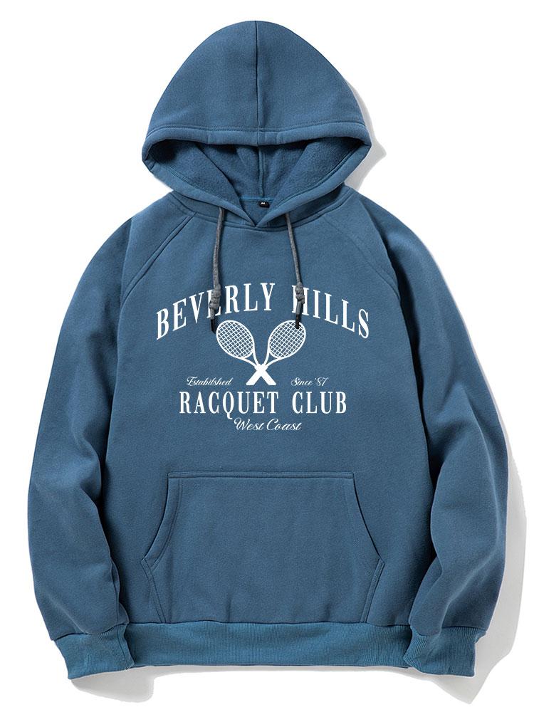 Omar | Billiver Hills Tennis Print Hoodie